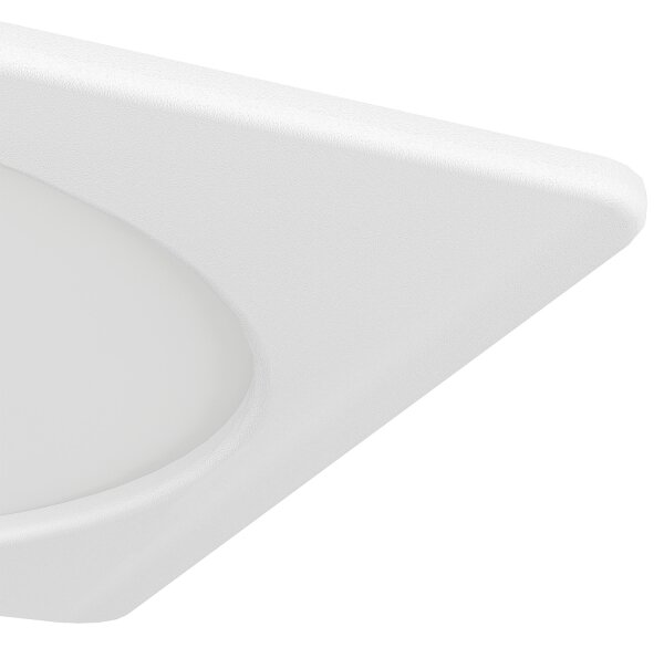 Eglo 901401 - Faretto da incasso FUEVA LED/10,5W/230V 16,6x16,6 cm bianco