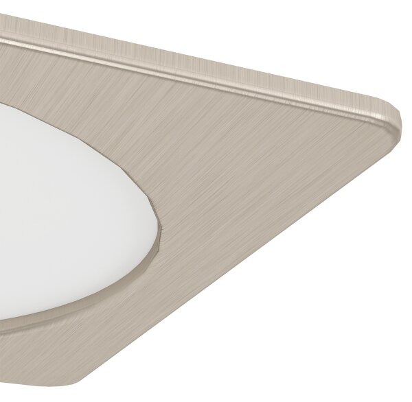 Eglo 901409 - Lampada da incasso a LED FUEVA LED/10,5W/230V 16,6x16,6 cm cromo