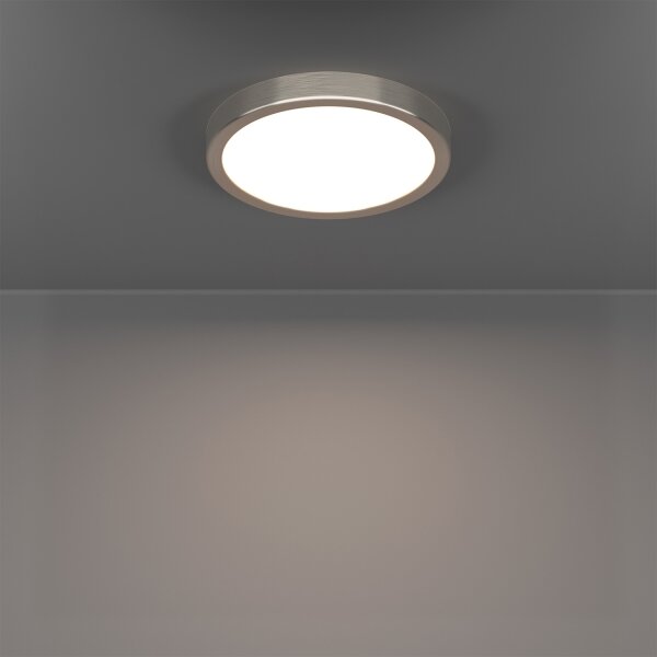 Eglo 901381 -LED RGBW dimmerabile lampada da soffitto per bagno FUEVA-Z LED/11,2W/230V 21,1cm IP44 finitura cromata