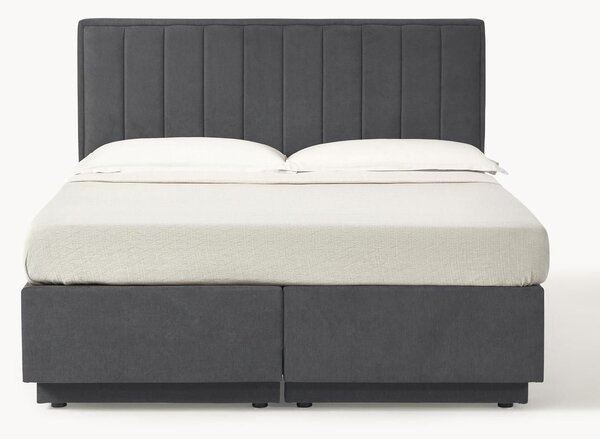 Letto boxspring con contenitore Livia