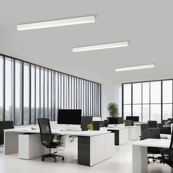 Brilagi - plafoniera LED dimmerabile SLEEKLINE LED/40W/230V Wi-Fi Tuya bianca + telecomando