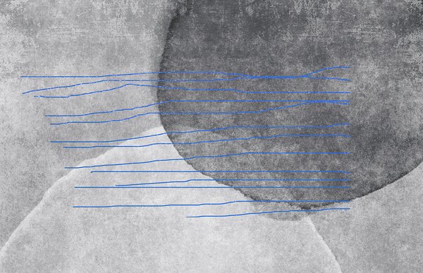 Carta da parati Una linea grigia e blu, Carta da parati design, Carta da parati popolare, u78579v1 - Tapeko.it