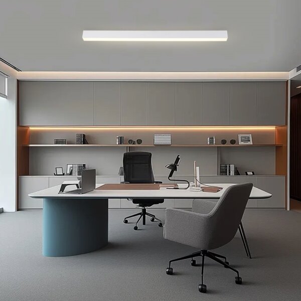 Brilagi - plafoniera LED dimmerabile SLEEKLINE LED/40W/230V Wi-Fi Tuya bianca + telecomando