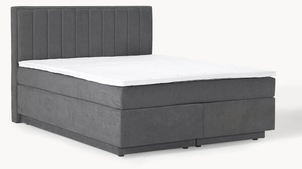 Letto boxspring con contenitore Livia