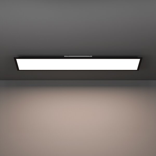 Eglo 901509-LED RGBW Pannello da soffitto a montaggio superficiale MORADILLO-Z LED/34W/230V 120x30cm nero