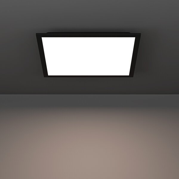 Eglo 901506-LED RGBW Plafoniera dimmerabile MORADILLO-Z LED/19W/230V 40x40cm nera
