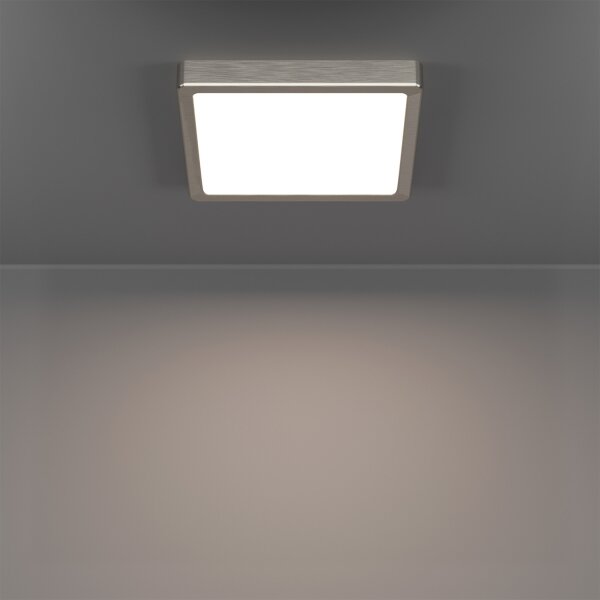 Eglo 901383-LED RGBW dimmerabile plafoniera da bagno FUEVA-Z LED/10,5W/230V 22x22cm IP44 cromo