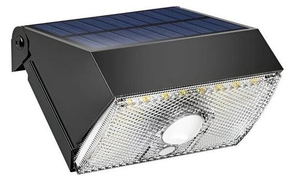 Viking - Lampada da parete solare a LED con sensore LED/3,7V IP54 3000/4000K
