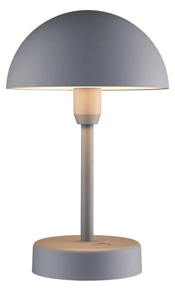 Nordlux - Lampada da tavolo ricaricabile dimmerabile per esterni ELLEN LED/2,8W/3,7V IP44 grigio
