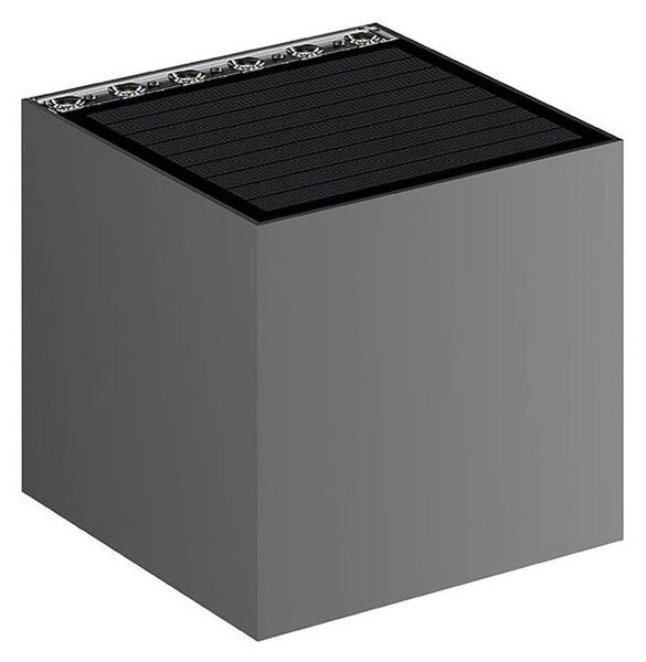 Viking - Lampada da parete solare LED dimmerabile LED/1W/3,7V IP54 4000K 2000 mAh