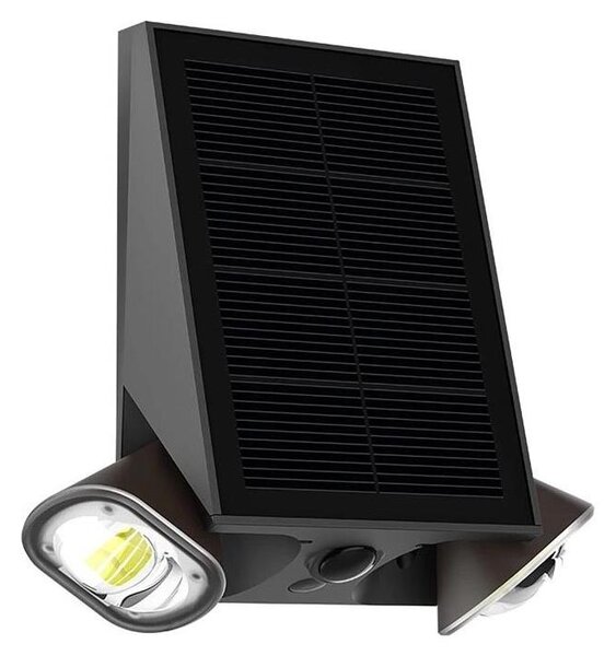 Viking - Applique solare da parete dimmerabile con sensore LED/1,3W/3,7V IP44 4000K