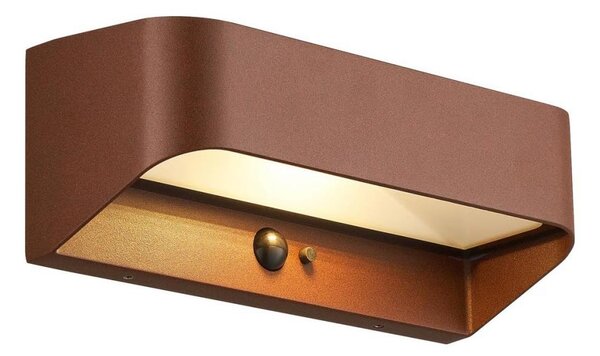 Nordlux - Lampada solare LED con sensore MARCELLIO LED/5W/5V IP54 marrone