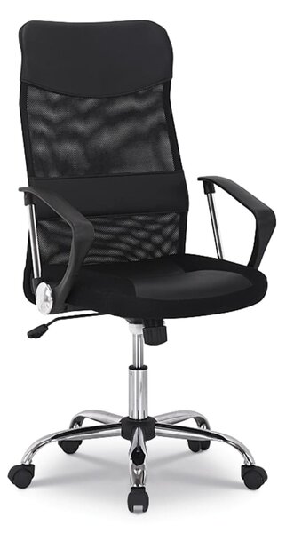Sedia da ufficio Rousseau Max poliestere nero