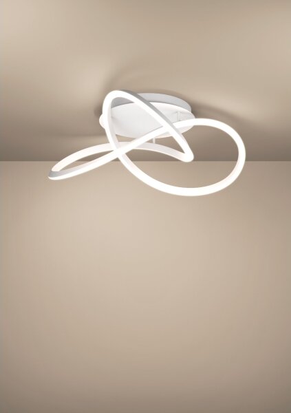 Eglo 390526 - Plafoniera LED dimmerabile RIAZA LED/40W/230V 2200-6500K bianca + telecomando