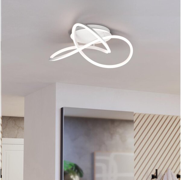 Eglo 390526 - Plafoniera LED dimmerabile RIAZA LED/40W/230V 2200-6500K bianca + telecomando
