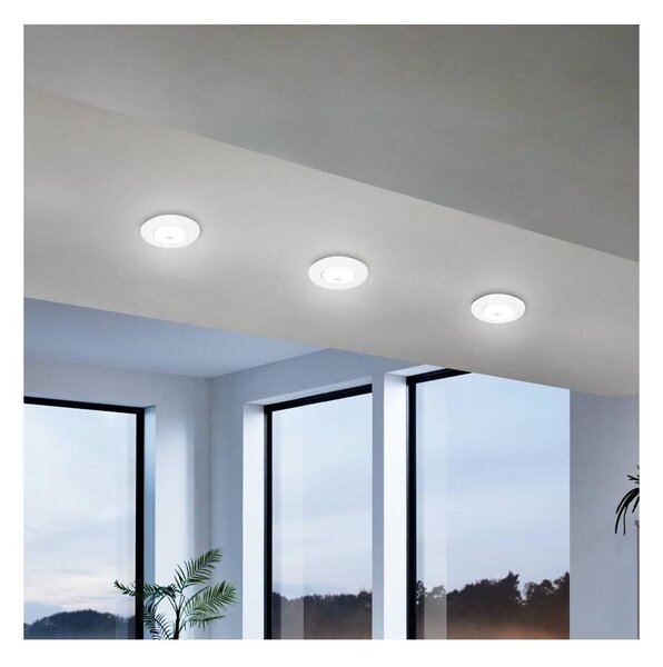 Eglo 902286 - Set da 3 faretti LED RGBW dimmerabili da incasso SALICETO-Z LED/4,7W/230V bianco