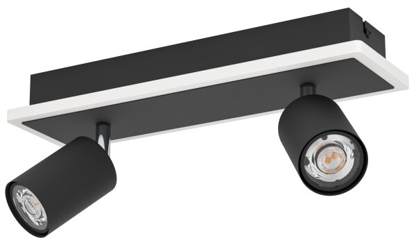 Eglo 901635 - Faretto LED RIMBOCCHI LED/12W/230V nero