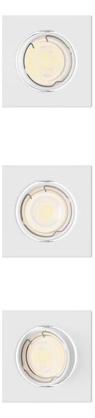 Philips - Set da 3 faretti da incasso PERIDOT 1xGU10/7W/230V bianco