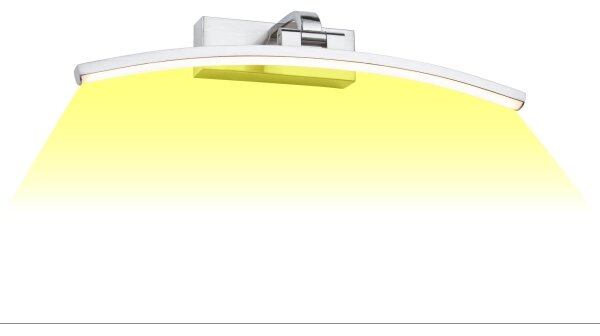 Paulmann 95557 - Lampada da quadro LED/8,5W BENTO 230V 40 cm cromo opaco