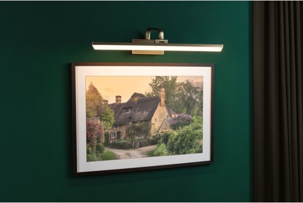 Paulmann 95570 - Lampada per quadri LED 11W RENAN 230 V 60 cm, ottone