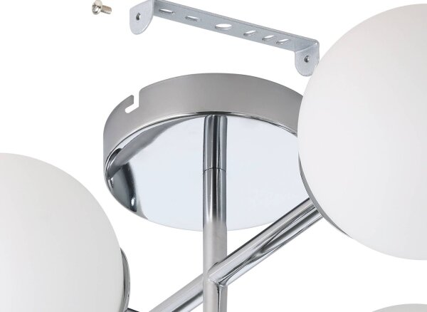 Eglo 902098 - Plafoniera LED da bagno CASTROVIDO 4xG9/4,2W/230V IP44 cromo