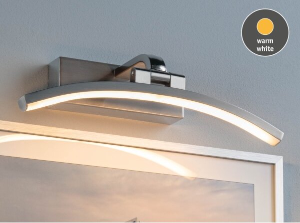 Paulmann 95556 - LED/6W Lampada per quadri BENTO 230V 30 cm cromo satinato