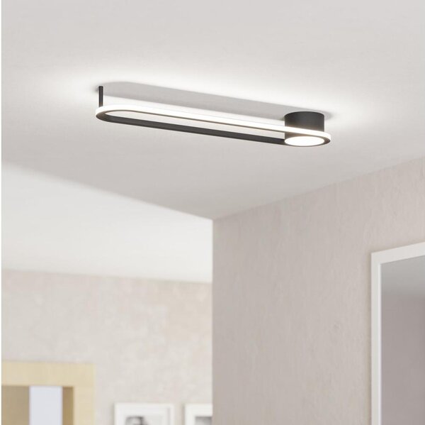Eglo 902151-LED Plafoniera COLLECORVINO LED/24W/230V 2700/4000/6500K nero