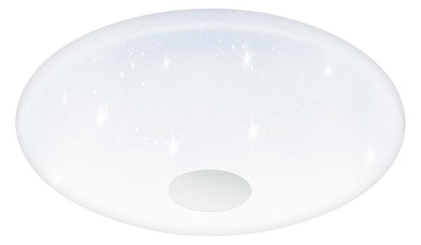 Eglo 95973 Voltago 2 LED plafoniera 30W Ø60cm bianco controllo luce + telecomando