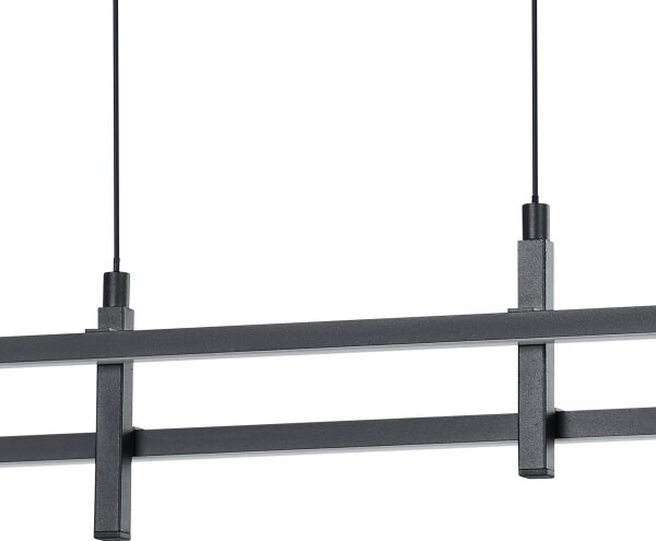 Eglo 901885 - Lampada a sospensione LED su cavo TREPILIANO LED/20W/230V nero