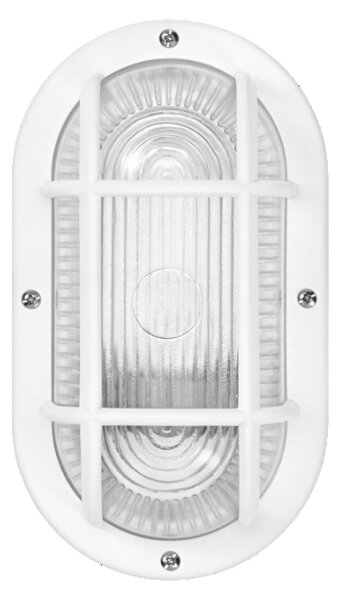 Osram - Applique da esterno BULKHEAD 1xE27/10W/230V IP54 bianco