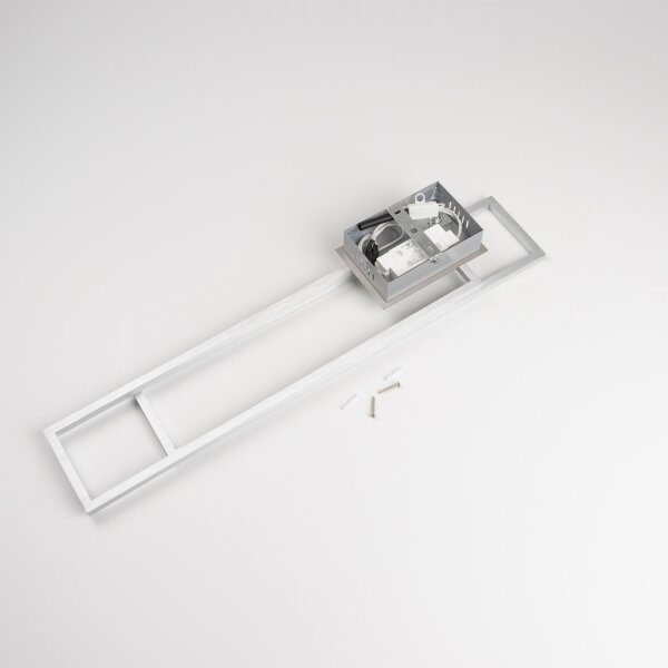 Plafoniera LED LED/40W/230V cromo opaco