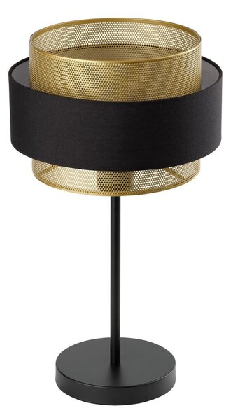 Osram - Lampada da tavolo DECOR HORNET 1xE27/10W/230V nera/dorata