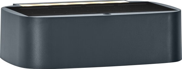 Osram - Lampada solare a LED da parete ENDURA STYLE LED/7,6W/4,2V 2000 mAh IP65 antracite