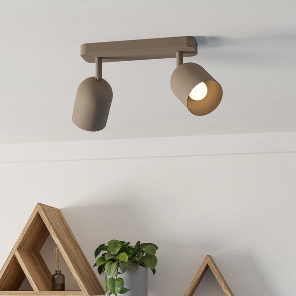 Eglo 44162 - Faretto TILSTON 2xE14/40W/230V beige