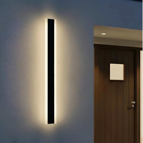 Lampada da parete LED da esterno MIRANA S LED/25W/230V 4000K IP44 120 cm nera