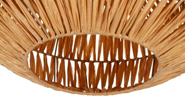 Eglo 44142 - Plafoniera SHELDON 1xE27/40W/230V marrone