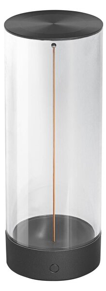 Osram - Lampada da tavolo per esterni ENDURA STYLE LED con dimmer a sfioramento, 1,5W/5V, 2500 mAh, IP54, antracite