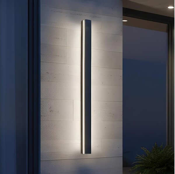 Applique da esterno MIRANA LED/25W/230V 4000K IP44 120 cm nera
