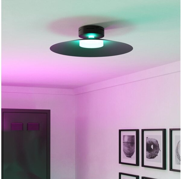 Eglo 902182 - Plafoniera LED RGBW dimmerabile CONOMAVILLA-Z LED/15,5W/230V nero