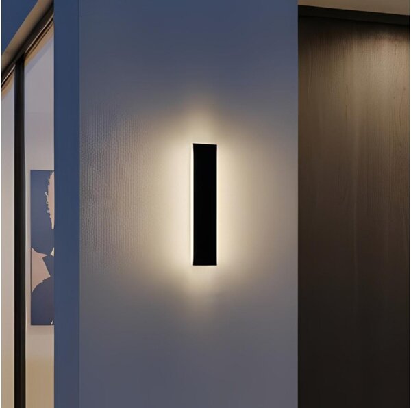 LED Applique da esterno MIRANA LED/8W/230V 4000K IP44 30 cm nero