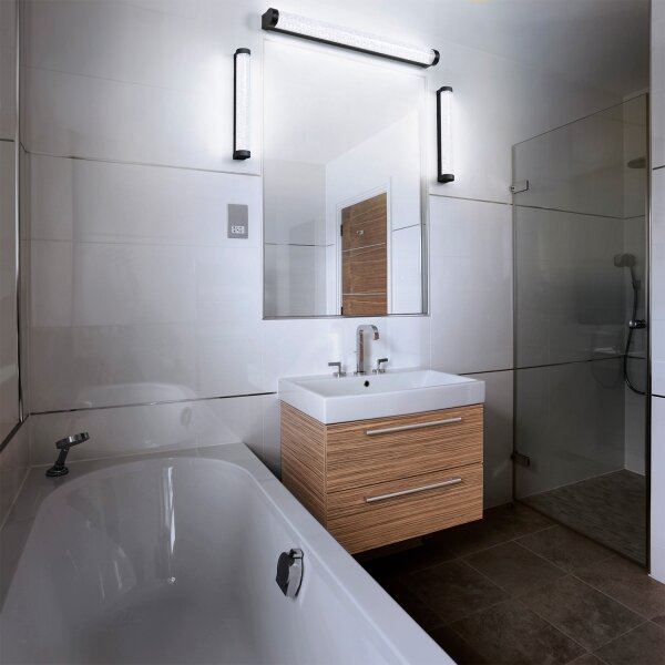 Osram - Illuminazione LED per specchio da bagno ORBIS TUBE LED/12W/230V 60 cm IP44 nero