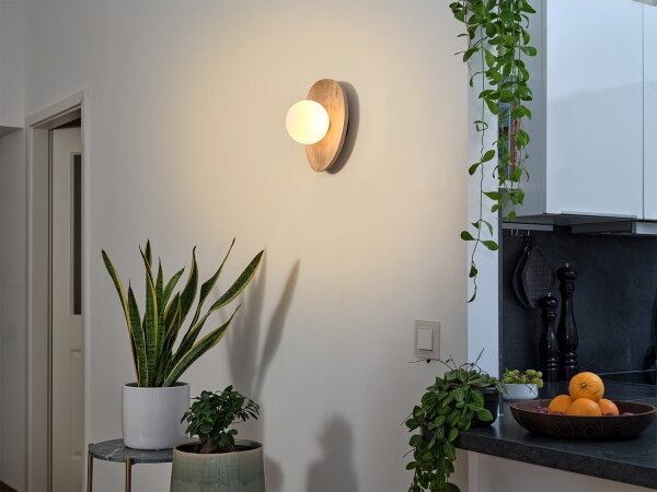 Osram - Applique WOOD NEST 1xG9/5W/230V in legno di Hevea