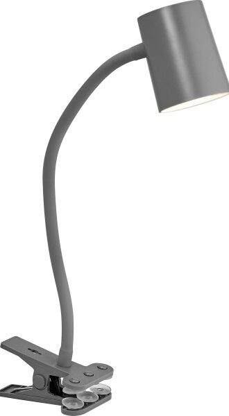 Osram - Lampada da scrivania con clip DESK LINE 1xGU10/9W/230V grigia