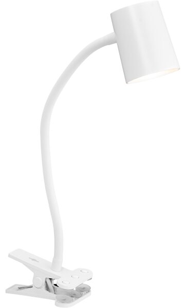 Osram - Lampada da scrivania con morsetto DESK LINE 1xGU10/9W/230V bianca