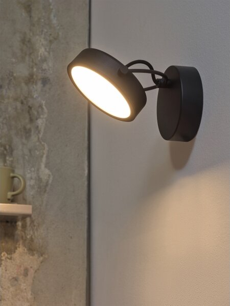Osram - Applique LED DECOR PUCK LED/11W/230V nero
