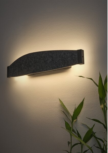 Osram - Lampada da parete LED DECOR FLAT LED/13W/230V grigia