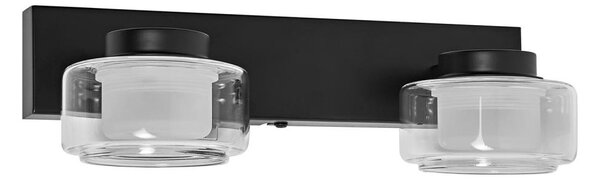 Osram - Applique da bagno a LED ORBIS FLAME 2xLED/5,5W/230V IP44 nero