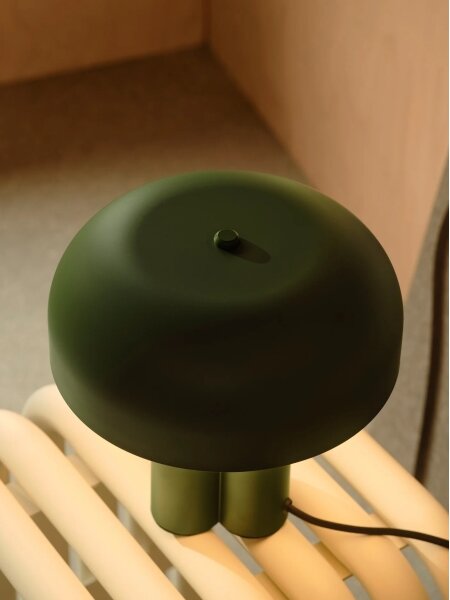 Nordlux - Lampada da tavolo SANDRO 1xE27/15W/230V verde