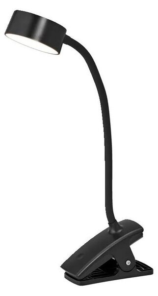 Osram - Lampada da tavolo LED dimmerabile con clip OFFICE LINE LED/4,8W/230V nera