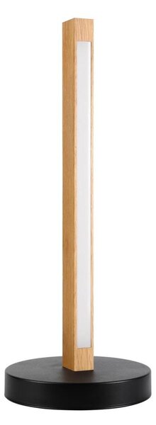 Lampada da tavolo LED VERDE LED/10W/230V 3000K rovere/nero